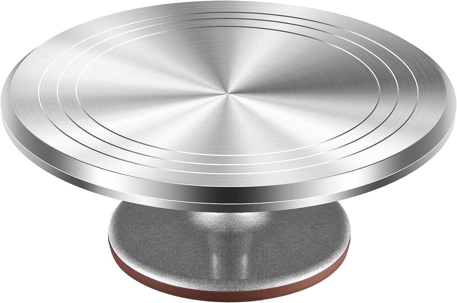 Kootek Soporte giratorio para pasteles de aleación de aluminio de 12 pulgadas.